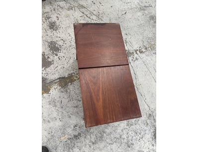 Bench seat, wood, oil type Finnish, brown paint, s...