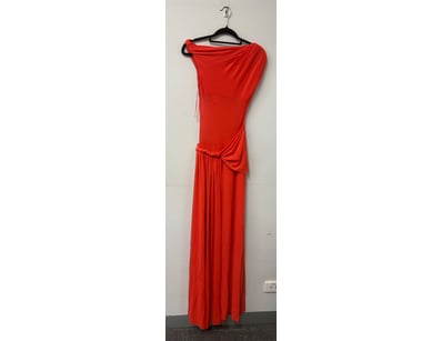 Two new, unworn formal dresses from contemporary c...