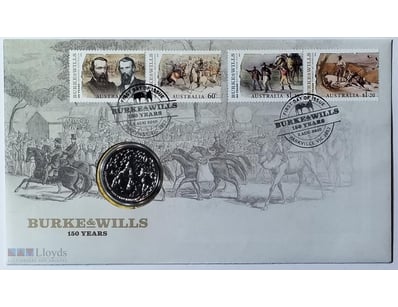 2010 20C 150 YEARS BURKE & WILLS PNC  

Condition:...