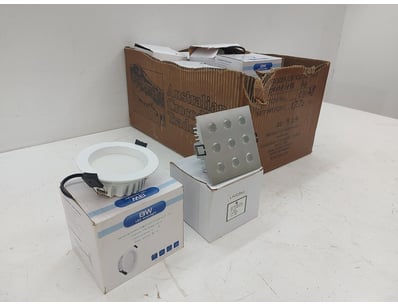 Bulk Lot Of Led Lights, Led Downlight I3W, Enerson...