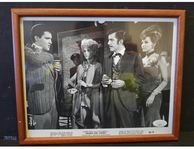AUTOGRAPHED PHOTOGRAPH OF DONNA DOUGLAS.

Item Siz...