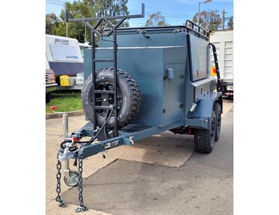 2025 Green 4X4 Box "Tradie" Trailer with Independe...