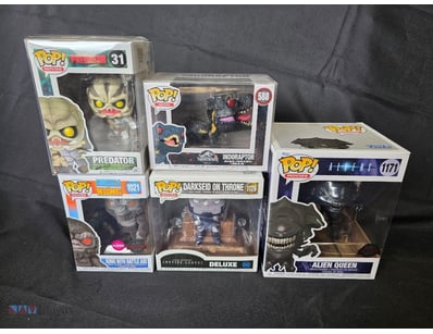 FUNKO POP MOVIES COLLECTION - PREDATOR, KONG, INDO...