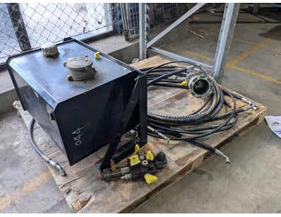 Hydraulic Motor, Hydraulic Pump & Oil tank 

Sol...