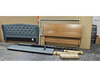 Bed frame & more, includes 1 bed frame, slats and ...