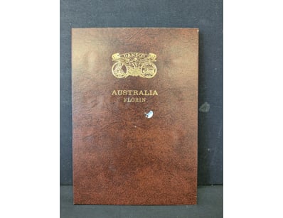 DANSCO AUSTRALIA FLORIN COLLECTION 1910-1963

Co...