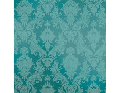 Pack of 2 Tempaper Teal Damsel Removable Peel and ...
