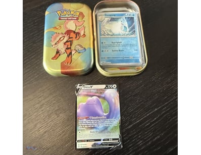 ASSORTED POKÉMON CARDS INCLUDING HOLOS, V & MORE. ...