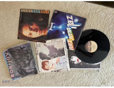 Records, total 15, various artists