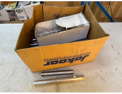 Assorted Metal Down Rods, Various Styles, Quantity...