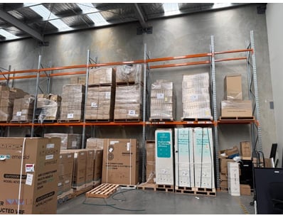 Pallet Racking, 19 bays, approx. 4,000mm (H) 76x c...