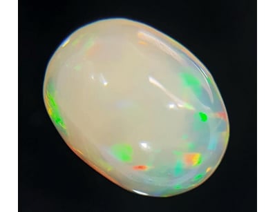 1.86 CARAT NATURAL NOBLE OPAL

Oval Cabochon Cut...