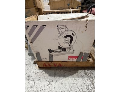 Makita LC1230 chop saw featuring a 305mm (12-inch)...