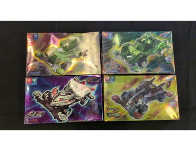 4X AULDEY 1:32 SCALE SCIENCE FICTION MINI 4WD SERI...
