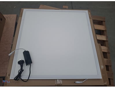 Lot of three Cyanergy LED panel lights, factory se...