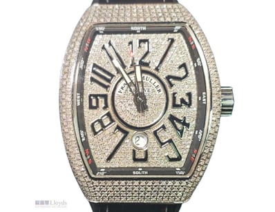 FRANCK MULLER V45 45MM STAINLESS STEEL V45 SC DT A...