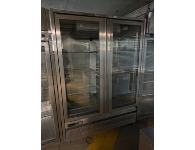 M. Williams Refrigeration two-door glass display r...