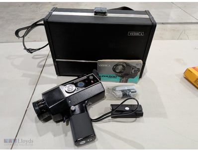 Vintage Yashica Super-Gos 8mm film camera system w...