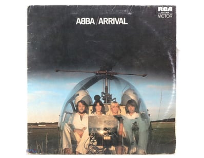 ABBA "ARRIVAL" VINYL RECORD. 

30Cm X 30Cm X 5Mm, ...
