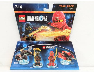 LEGO Dimensions Team Pack 71207 featuring LEGO Nin...
