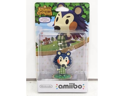 Nintendo amiibo figure of Mabel from Animal Crossi...