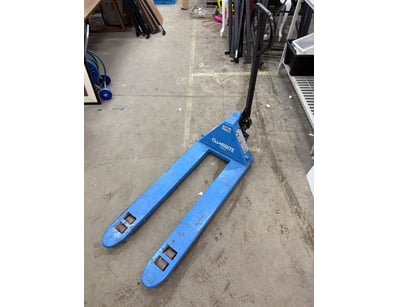 Pallet Jack, Climbrite, rated for 2500kg, blue

