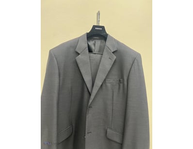 VARCE ITALIA 3 PIECE POLY WOOL MEN SUIT REGULAR FI...