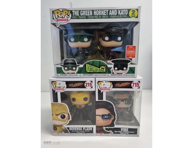 FUNKO POP VINYL FIGURE COLLECTION - THE GREEN HORN...