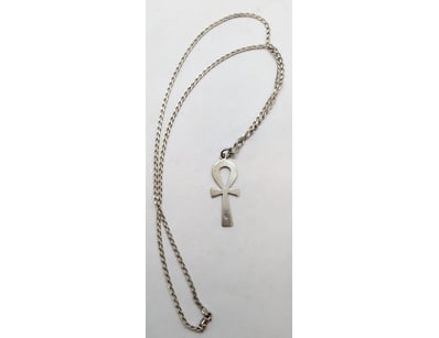 SILVER CROSS NECKLACE

Markings: Stamped '925'
...