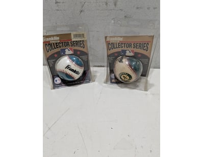 Franklin Collector Series MLB baseballs, lot of 4 ...