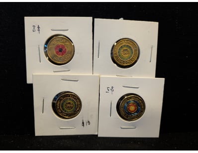 ASSORTED TWO DOLLAR COINS

779013+74


