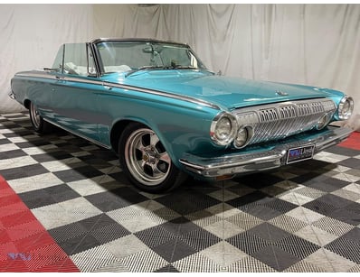 <b>1963 Dodge Polara Convertible - Turquoise - 8,2...