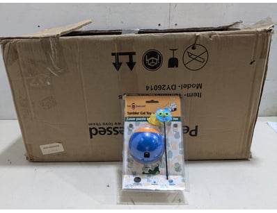 Pet Blessed Tumbler Cat Toy - Laser Puzzle Fun. In...