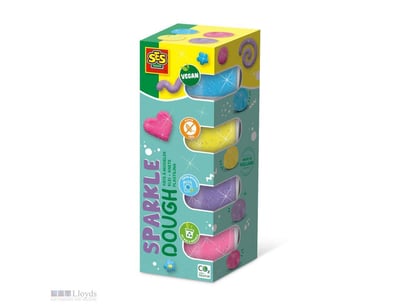 RRP $15.95 Feel Good Dough - Sparkle 4 X 90 G 

Fe...