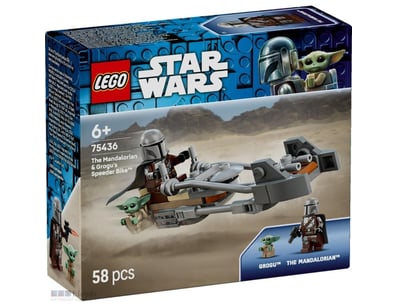 Lego 75436 Star Wars The Mandalorian and Grogu's S...