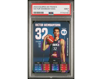 RARE & COLLECTABLE GRADED TRADING CARDS (A989) - Lot 505