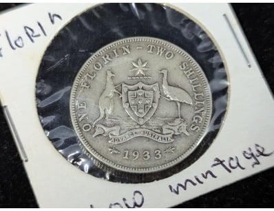 1933 AUSTRALIAN FLORIN

Low Mintage

Condition...
