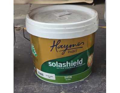 Haymes paint, solashield, ultra premium exterior, ...