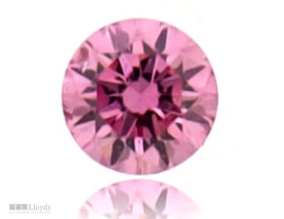 0.02CT AUSTRALIAN PINK ARGYLE ORIGIN DIAMOND - 3PP...