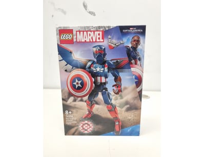 LEGO MARVEL CAPTAIN AMERICA CONSTRUCTION FIGURE SE...