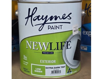 Haymes paint, new life, premium, exterior, low she...