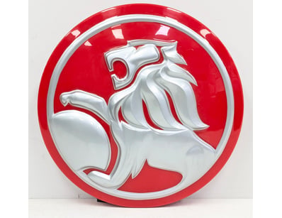 VINTAGE HOLDEN EMBLEM CIRCULAR SIGN

Item Size: ...
