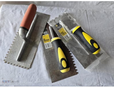 A Varitey Of Tiling Tools, 3 Pieces