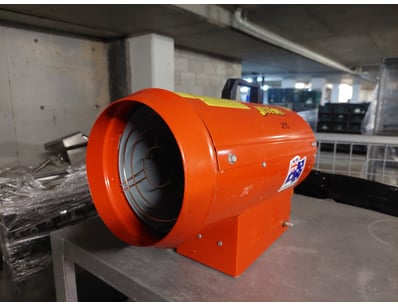 Jetfire J15 mobile industrial direct gas-fired air...