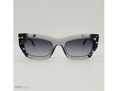MISSONI TRANSPARENT GREY/MARBLE CAT EYE SUNGLASSES...