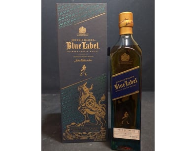 Johnnie Walker Blue Label "Year of the Ox" Limited...