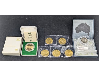 COLLECTION OF AUSTRALIAN COINS

1988 Parliament ...