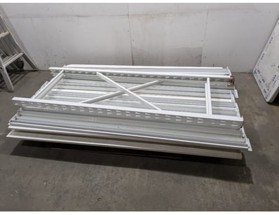 Industrial aluminum rack system featuring modular ...