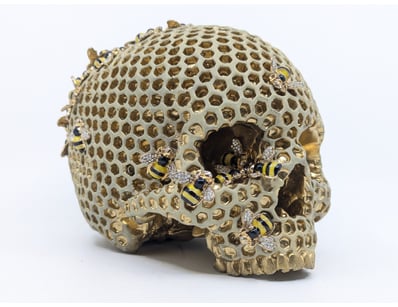 ANDY FIRTH BEEHIVE SKULL

Item Size: Height: 17c...