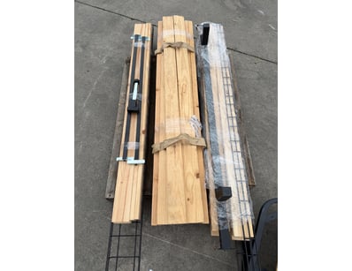 Parts Only, Bundle of bed slats, Assorted sizing a...